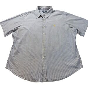Ralph Lauren Striped Shirt Classic Fit Short Sleeve Button‎ Up